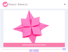 Tablet Screenshot of paperkawaii.com